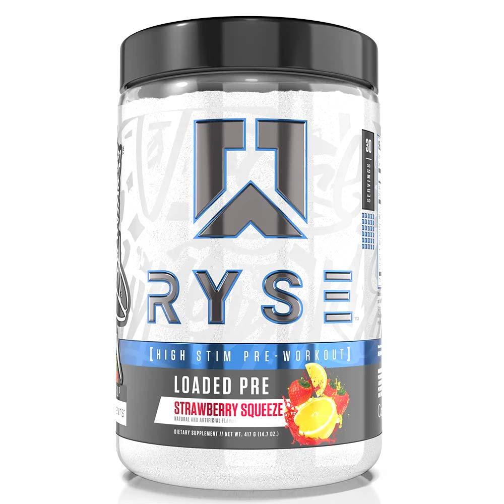 RYSE Loaded Pre Workout, 30, Maximize Pump, Explosive Energy