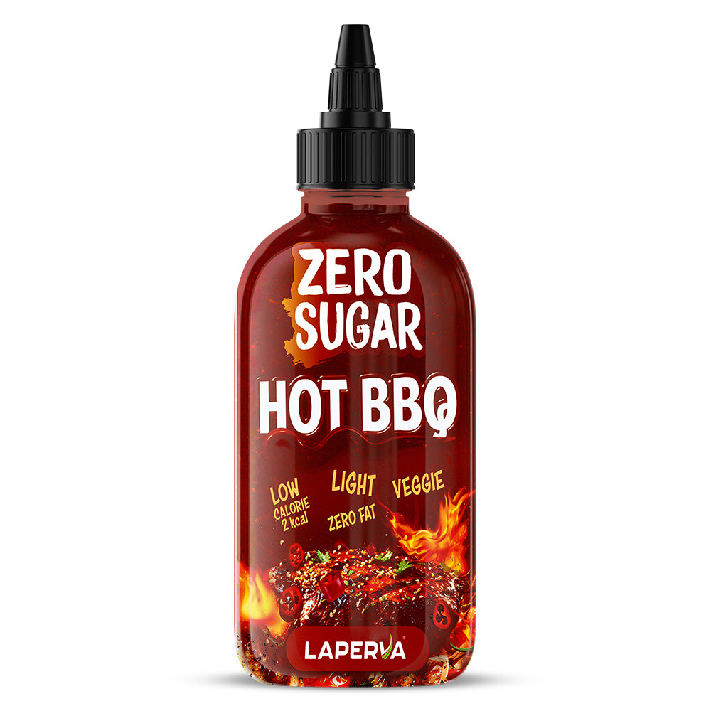 Laperva Zero Sugar BBQ Sauce, 290 Gm, Light, Keto-Friendly, 99% Less Fat