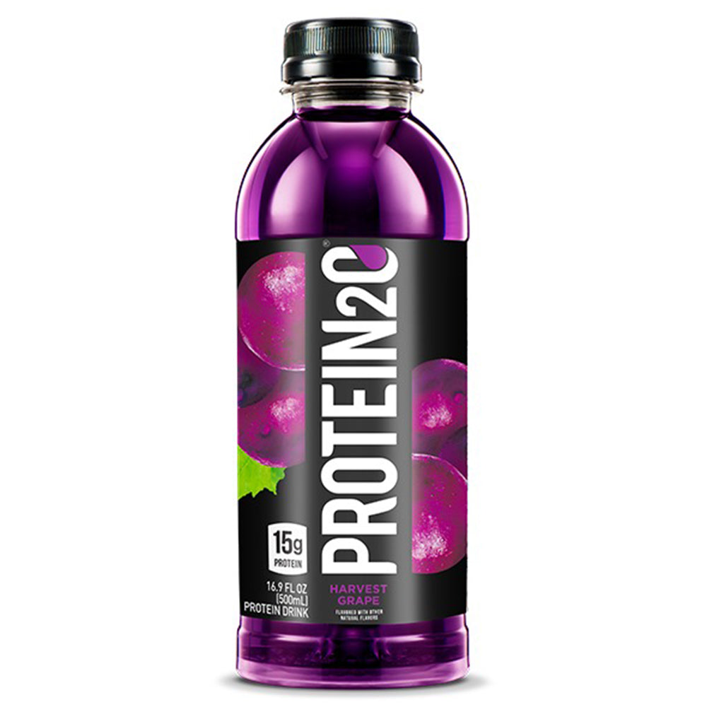 Protein2o Protein Infused Water, Harvest Grape, 500 ML, 15g Whey Protein Isolate