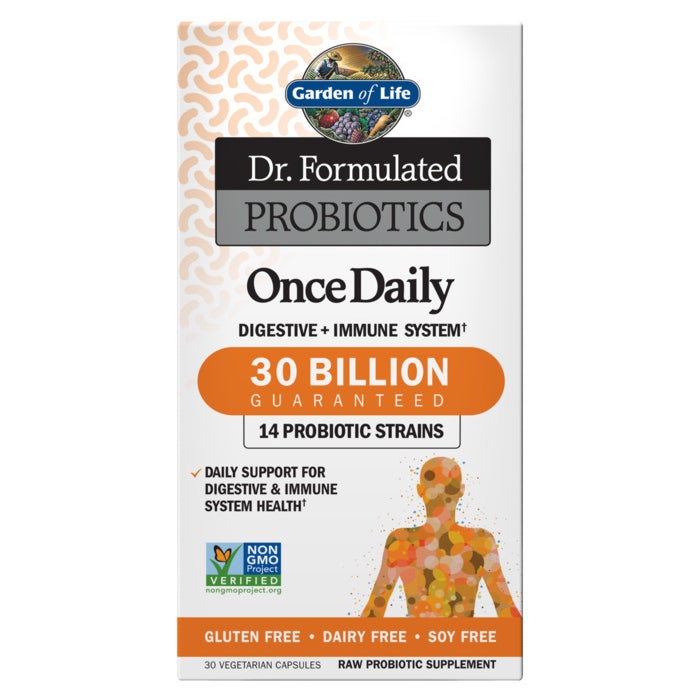 Garden Of Life Dr Formulated Probiotics Once Daily, 30 Capsules, 30 Billion CFU