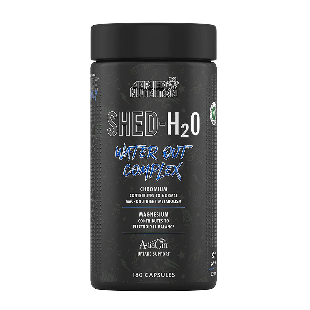 Applied Nutrition Shed H2O, 180 Capsules, Macronutrient Metabolism, Reducing Excess Water in the Body