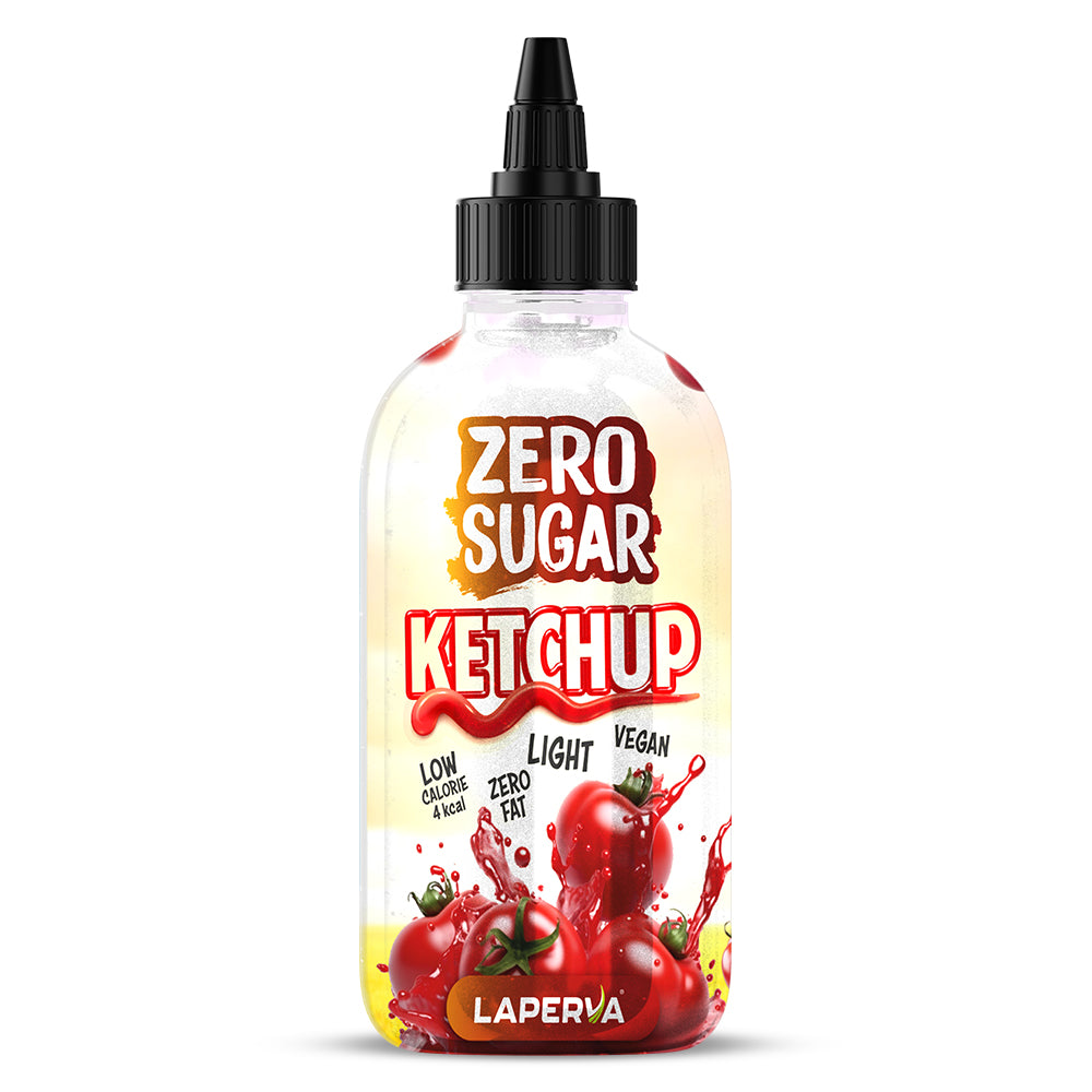 Laperva Zero Sugar Tomato Ketchup Sauce, 290 Gm, Vegan, Keto-Friendly.