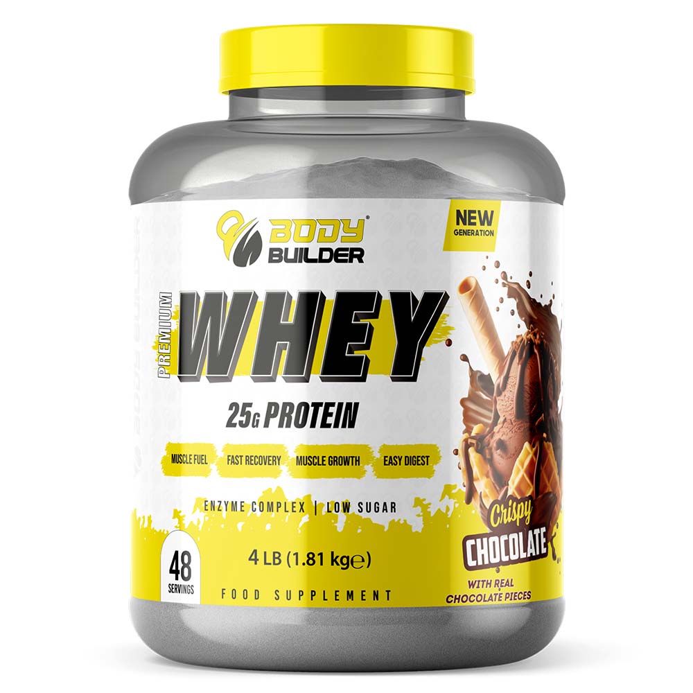 Body Builder Premium Whey Protein New Gen, 4 LB, Muscle Growth