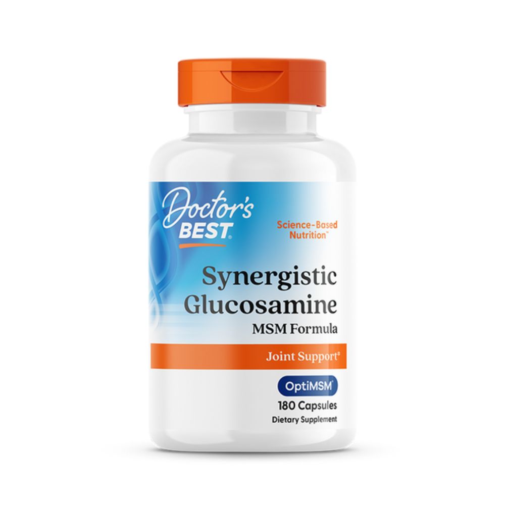 Doctor's Best Synergistic Glucosamine Optimsm, 180 Capsules, Supports Joint Health