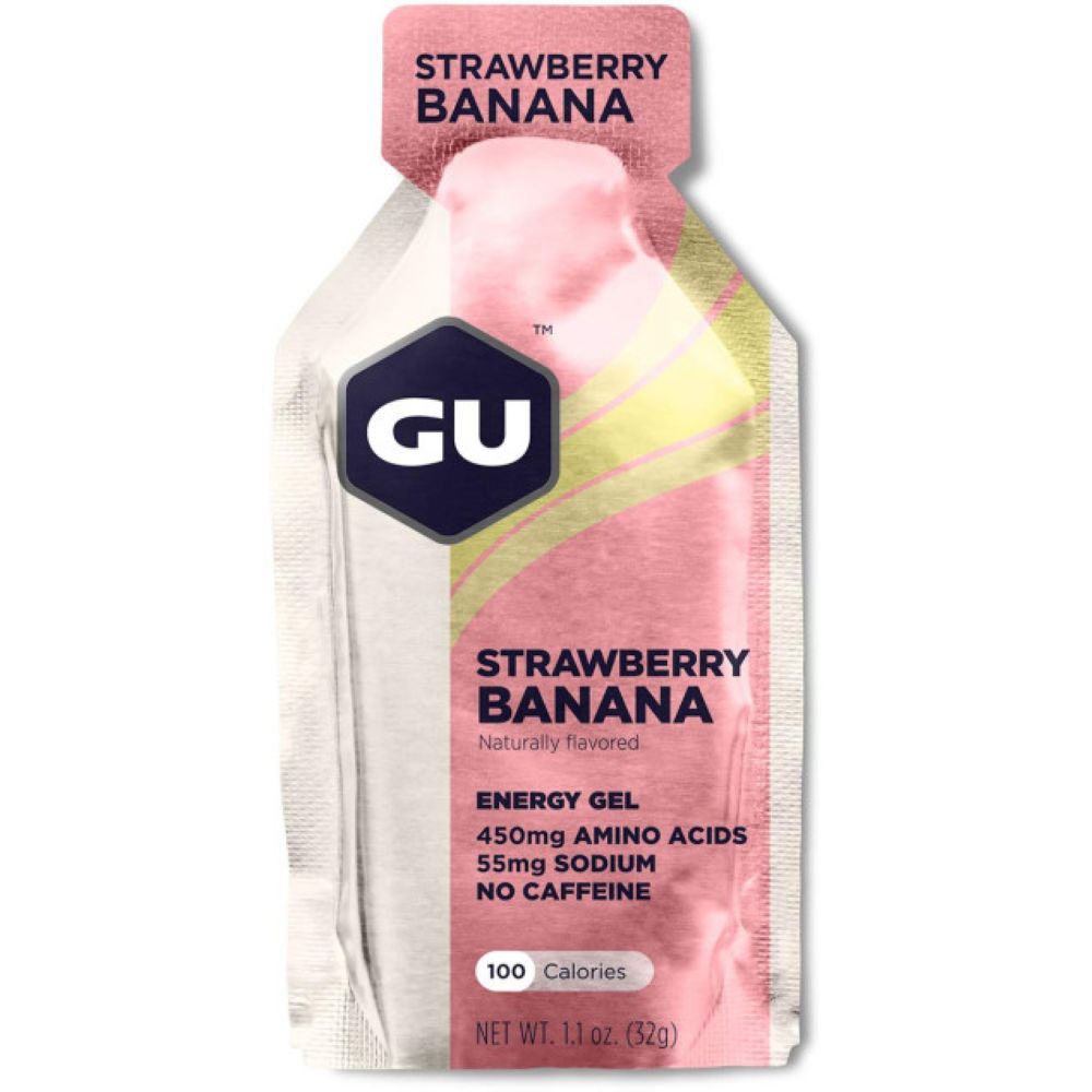 Gu Energy Gel, 1 Piece, Quick and Sustained Energy, Electrolyte Replacement