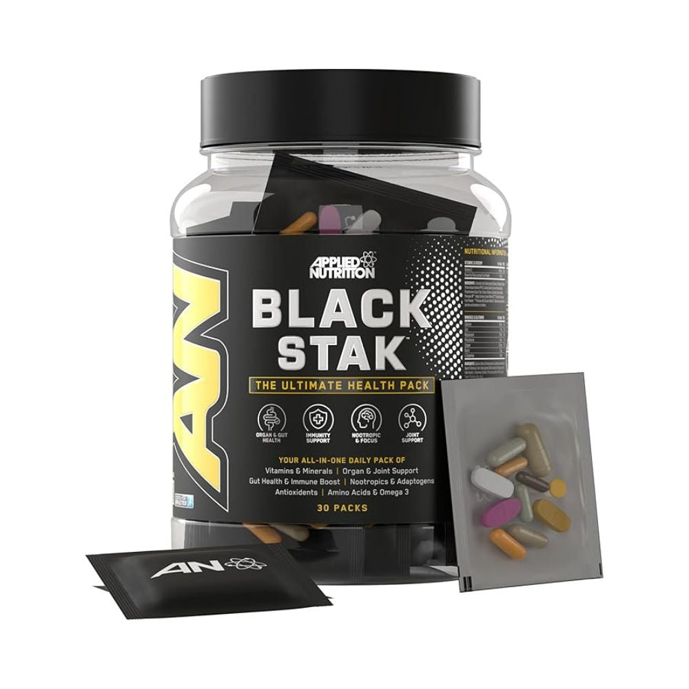 Applied Nutrition Black Stak Ultimate Health, 30 Packs, Complete Performance Complex