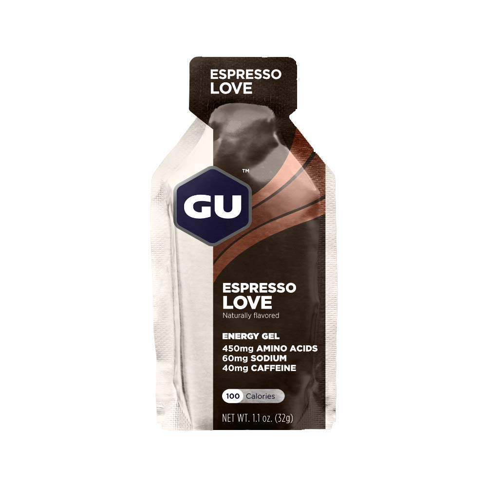 Gu Energy Gel, 1 Piece, Quick and Sustained Energy, Electrolyte Replacement