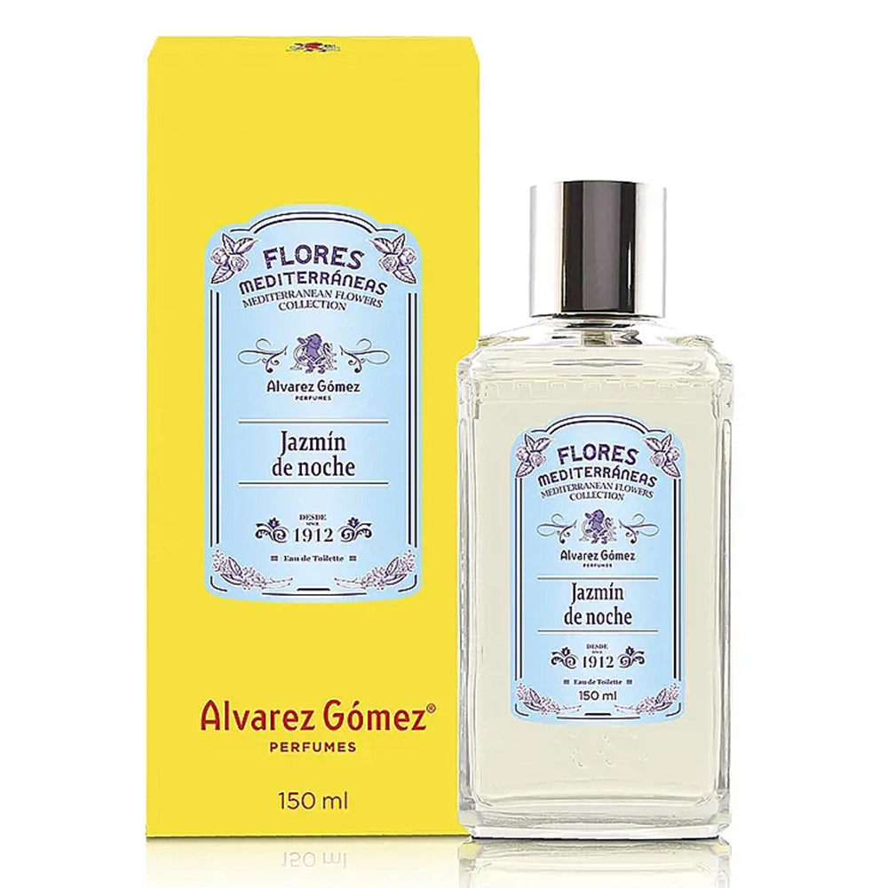 Alvarez Gomez Flores Mediterraneas Jazmín Noche, 150 ML, Eau de Toilette