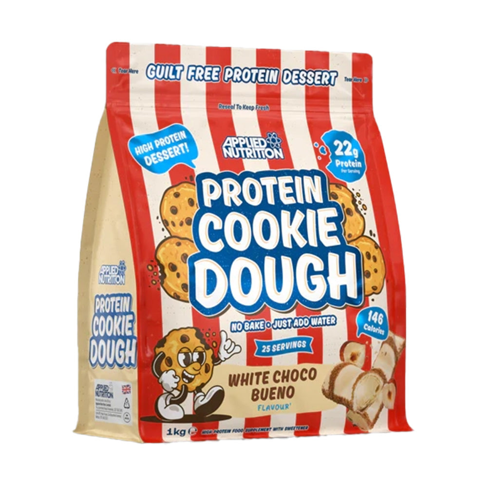 Applied Nutrition Protein Cookie Dough, 1 kg, 22g grass-fed whey & collagen per serving
