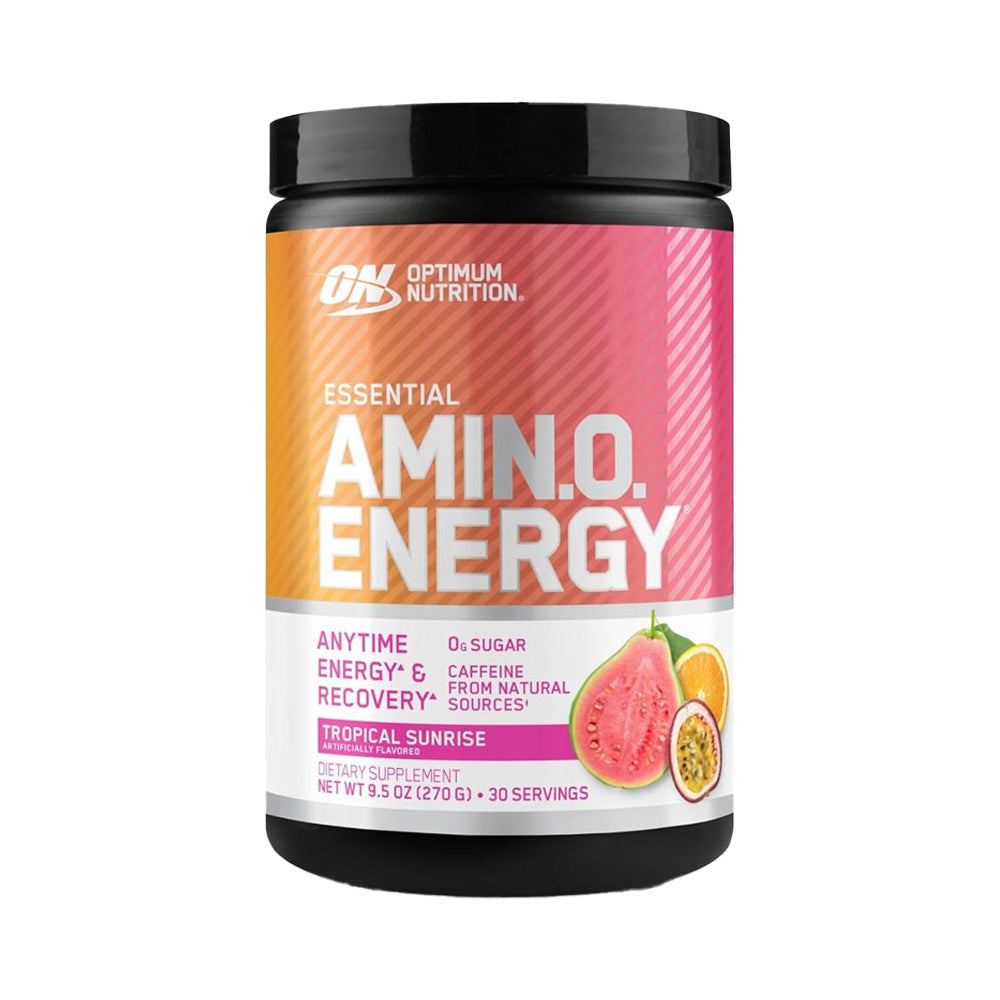 Optimum Nutrition Amino Energy, Tropical Sunrise, 30, Support Energy, Support Focus & Muscle Recovery