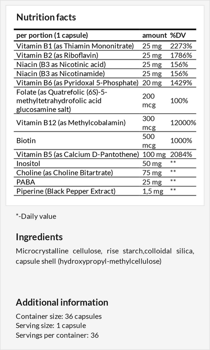 B-Balance - Energy & Brain Booster - nutrimarketae