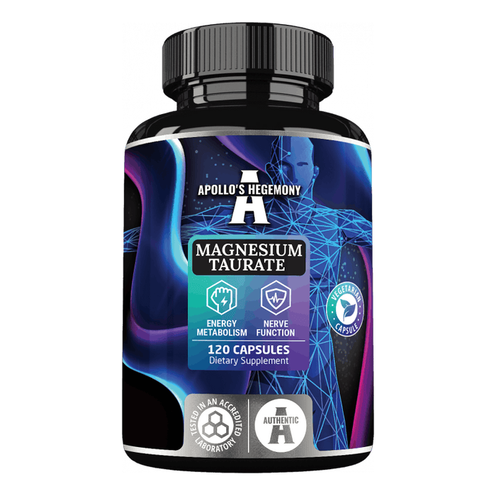 Magnesium Taurate - Metabolism Supplement - nutrimarketae