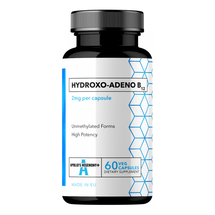 Hydroxo Adeno B12 - High Potency & Brain Support - nutrimarketae