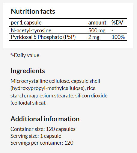 NALT - Reduce Fatigue & Brain Booster - nutrimarketae